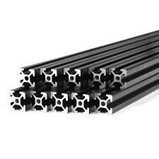 Shengxin's T3-T8 Anodisierungs Aluminium Profile für die 6000er Serie in Schwarz