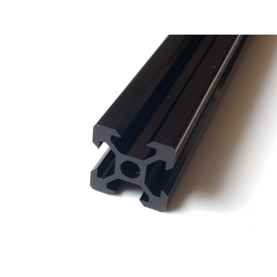 Shengxin's T3-T8 Anodisierungs Aluminium Profile für die 6000er Serie in Schwarz
