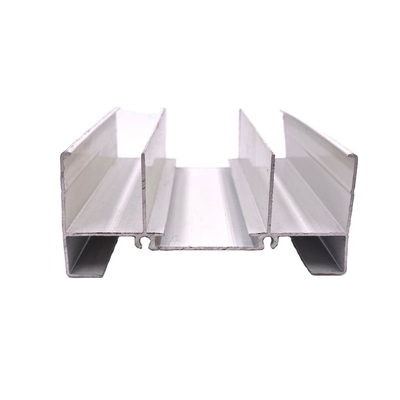 CNC-Tiefverarbeitung 6063 Aluminiumprofil für Doppelgehärtetes Glas