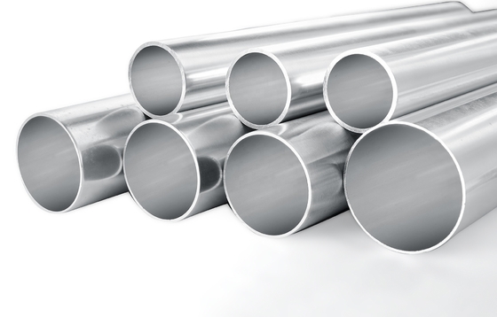 Strukturprofil 6061 6063 7075 Extrudierte Aluminiumrohre Rohre Rundpfosten Aluminiumprofil