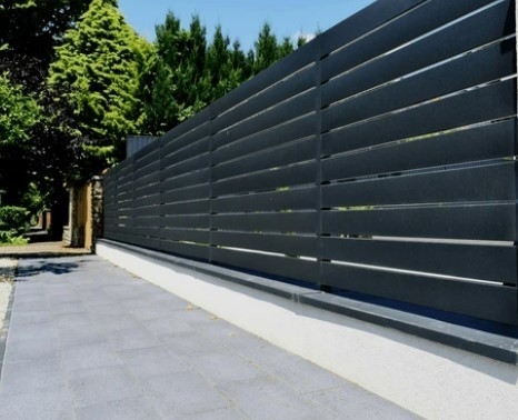 Außendekorationsplatten Polster-Aluminium-Zaun für Gartenpoolschienen