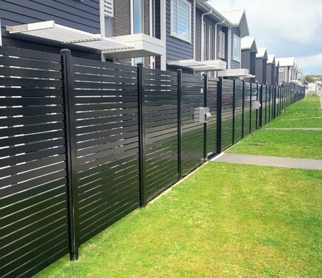 Außendekorationsplatten Polster-Aluminium-Zaun für Gartenpoolschienen