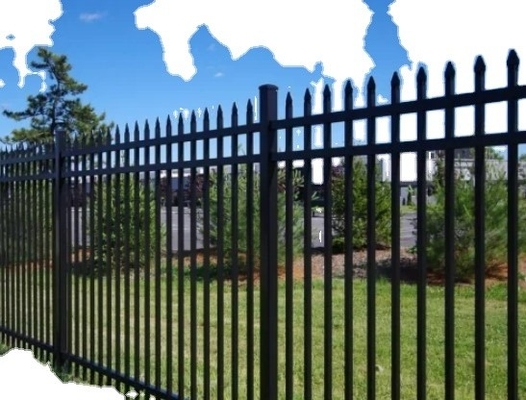 Außendekorationsplatten Polster-Aluminium-Zaun für Gartenpoolschienen