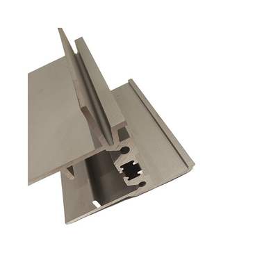 6082 T4 OEM Aluminium Extrusions Profile Aluminium Profil für die Küche Schiebe Türgriff für 18mm MDF