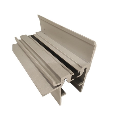 6082 T4 OEM Aluminium Extrusions Profile Aluminium Profil für die Küche Schiebe Türgriff für 18mm MDF