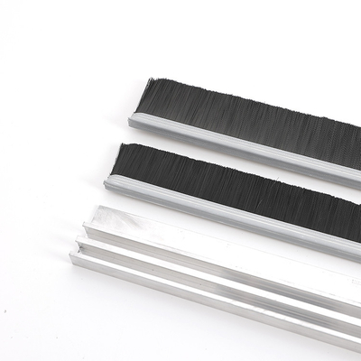 Grauer Aluminium Fenster und Tür Wetterstreifen für Staubsicherheit im modernen einfachen Stil