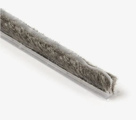 Grauer Aluminium Fenster und Tür Wetterstreifen für Staubsicherheit im modernen einfachen Stil