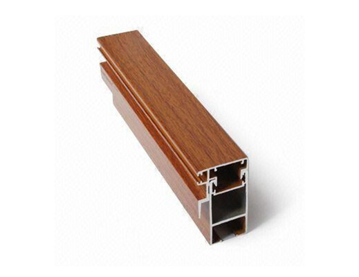 Simil Holz Aluminium Holzkorn Pulver Beschichtung Profil erfüllt internationale Standards