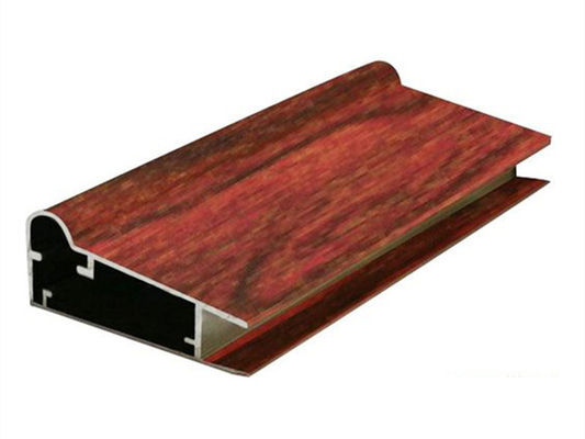 6000-Serie T3-T8 Shengxin Holzkorn-Abschluss Aluminium-Hohlprofil für Dekoration