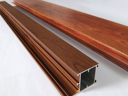 6000-Serie T3-T8 Shengxin Holzkorn-Abschluss Aluminium-Hohlprofil für Dekoration