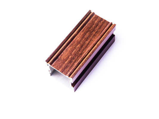 6000-Serie T3-T8 Shengxin Holzkorn-Abschluss Aluminium-Hohlprofil für Dekoration
