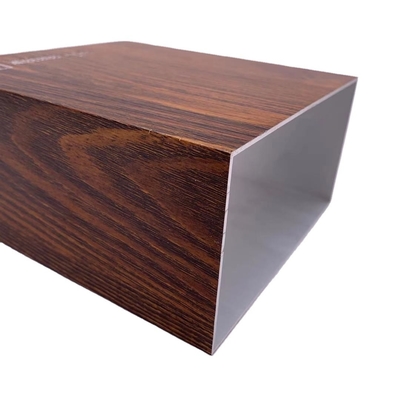 6000-Serie T3-T8 Shengxin Holzkorn-Abschluss Aluminium-Hohlprofil für Dekoration