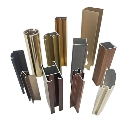 Aluminiumpulverbeschichtung Strukturprofil für Brasilien Türen Fenster für den Bau