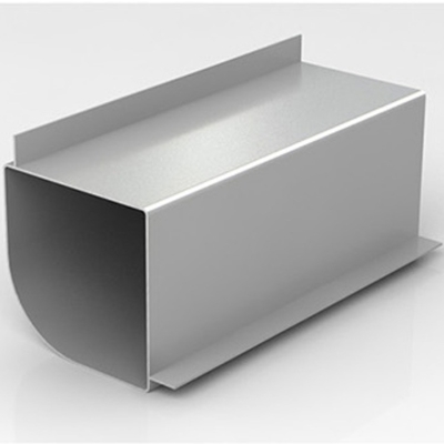 Shengxin Aluminium 15mm Weißaluminium Extrusionsprofil mit Stanzverarbeitung
