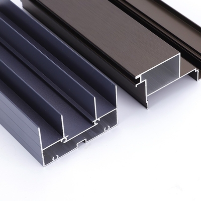 Benutzerdefiniertes Logo Akzeptable quadratische rechteckige Aluminiumprofile für Fenster und Türen