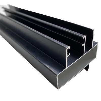Benutzerdefiniertes Logo Akzeptable quadratische rechteckige Aluminiumprofile für Fenster und Türen