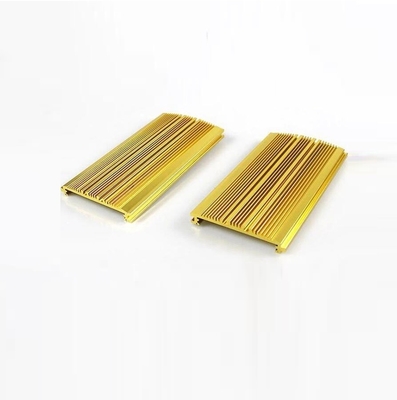T5 T6 Anodisierter Aluminiumwärmeschwimmer für benutzerdefinierte, extrudierte, an der Wand montierte elektronische Schachtel