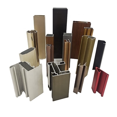 Professioneller Entwicklungsservice Champagner Anodisiertes Aluminiumprofil mit natürlicher Veredelung