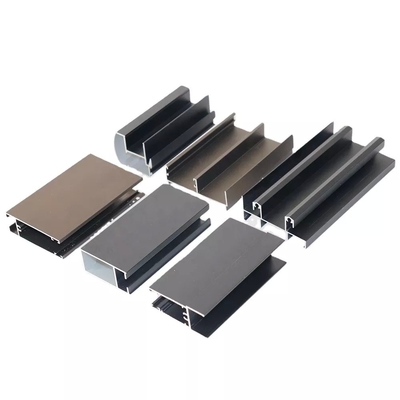 Professioneller Entwicklungsservice Champagner Anodisiertes Aluminiumprofil mit natürlicher Veredelung