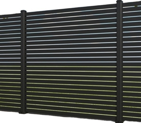 6063-T5-Aluminium-Extrusionsquadratrohre mit Weißpulverbeschichtung für Zäune
