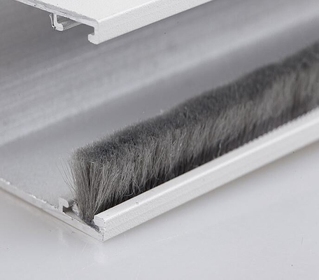 Pinsel Wetter Stripping Filz Tür Pinsel Streifen für moderne Schiebe Sash Fenster in schwarz