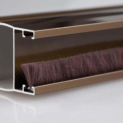 Pinsel Wetter Stripping Filz Tür Pinsel Streifen für moderne Schiebe Sash Fenster in schwarz