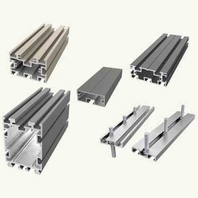 Champagner Aluminium Extrusionsprofile für Türfenster in Sambia Langlebige Leistung