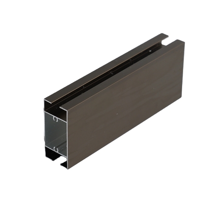 Doppelverglaser Rahmen 6063 T5 Aluminiumprofil für Fenster mit Verkleidung innerhalb von 5,8-6,0M Länge