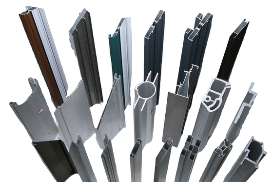 angepasste 6063 T5 T6 Aluminiumprofile für Türen und Fenster