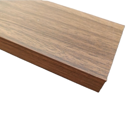 Dekorative Holzfarben Aluminiumprofile mit T3-T8-Temperatur und 0,8 mm-2,0 mm Dicke