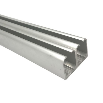 0.8 mm bis 3.0 mm Dicke Anodisierte Aluminiumprofile für Gleitvorhang Shengxin