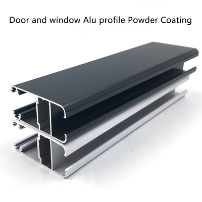 0.8 mm bis 3.0 mm Dicke Anodisierte Aluminiumprofile für Gleitvorhang Shengxin