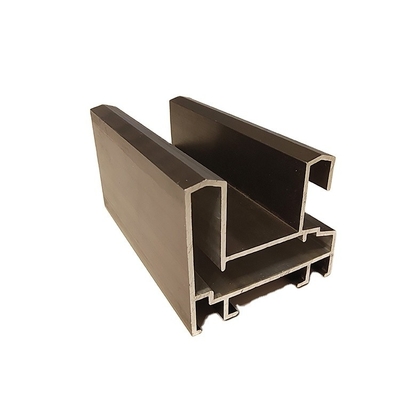 0.8 mm bis 3.0 mm Dicke Anodisierte Aluminiumprofile für Gleitvorhang Shengxin