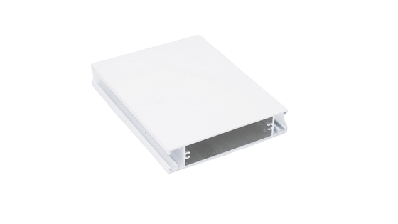 0.30 mm Dicke RAL9010 9016 Pulverbeschichtete Aluminiumprofile für Fenster und Türen