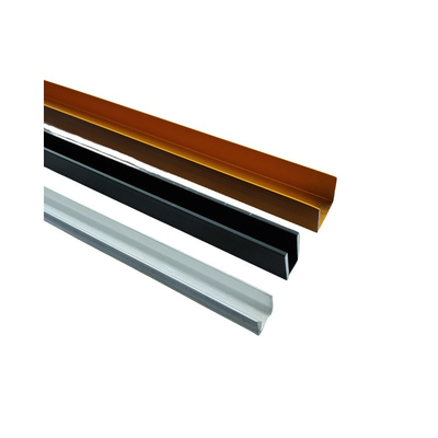 angepasste Farb-Titan-Gold-Aluminium-Schrank-Extrusionsprofile GB5237-2017 Standard
