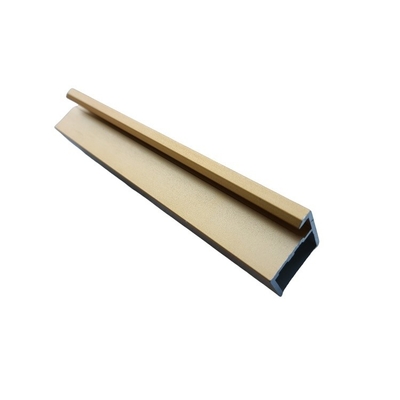 angepasste Farb-Titan-Gold-Aluminium-Schrank-Extrusionsprofile GB5237-2017 Standard
