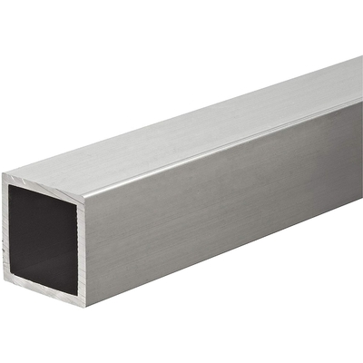 Holzfarbe Aluminium Quadratrohr mit Schweißdienst 1.5x0.75mm individuell gestaltete Dicke