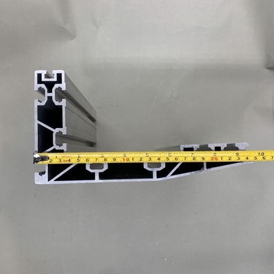 Aluminiumlegierung Verkehrsschienenprofile 6061 T6 angepasstes Silber anodiert für Nutzen