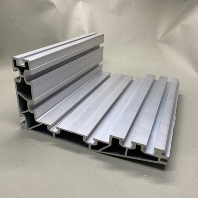 Aluminiumlegierung Verkehrsschienenprofile 6061 T6 angepasstes Silber anodiert für Nutzen