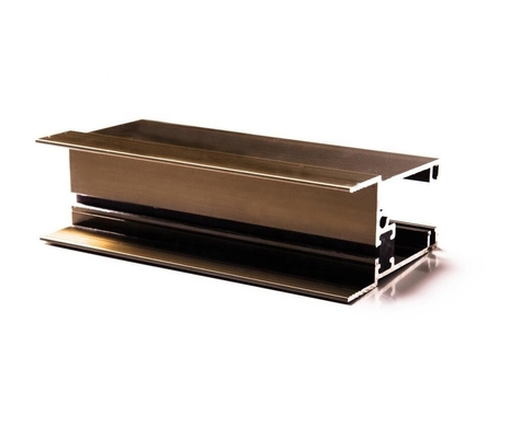 Bronze-Anodisiertes Aluminium-Extrusionsfensterrahmen mit Aluminiumlegierung 6063