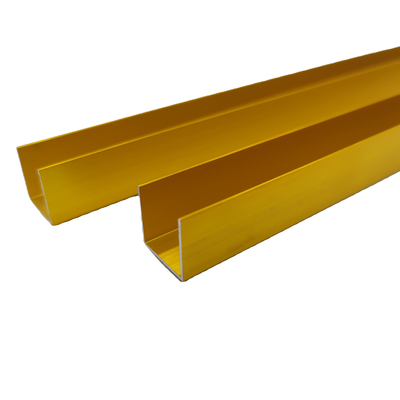 Dekorative Aluminium-Extrusions-L-Profile mit Zertifizierung nach ISO9001/ISO14001/ISO18001