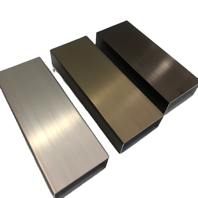 Extrudiertes Aluminium-Anodisiertes Profil in Bronze-Finixierung für robuste Tür- und Fensterrahmen
