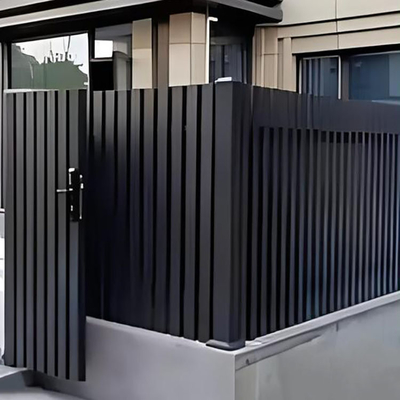 Aluminiumprofil aus Legierung für Zäune Dekorative Türen Aluminiumzäune