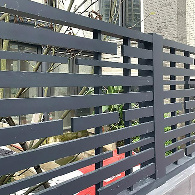 Aluminiumprofil aus Legierung für Zäune Dekorative Türen Aluminiumzäune