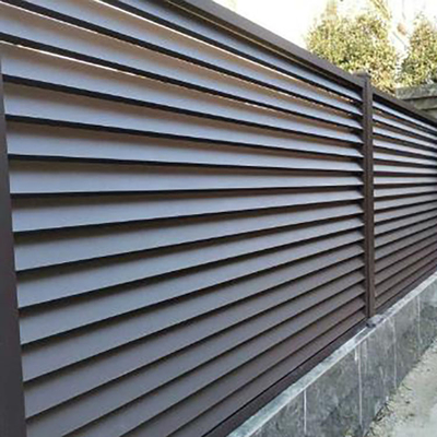 Anodisierte Balustraden aus Aluminium mit individueller Dicke
