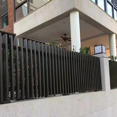 Dekorative Platten, eigene Zaun-Tore mit 5,8-6,0 M Länge T5 Schwarz Aluminium Geländer