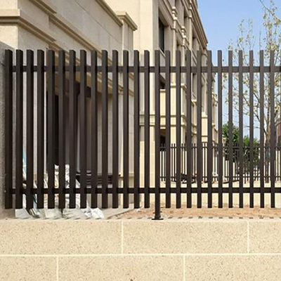 Dekorative Platten, eigene Zaun-Tore mit 5,8-6,0 M Länge T5 Schwarz Aluminium Geländer