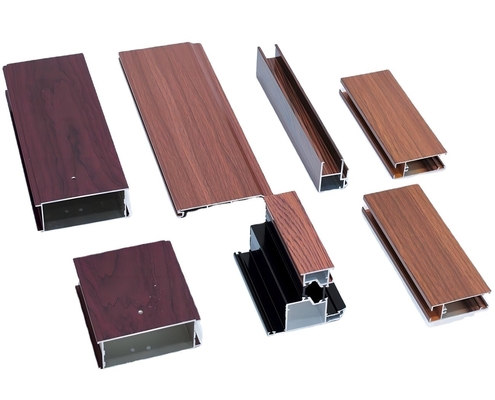 6063/6061/6005/6060 T5/T6 Legierung Anodisierungspulverbeschichtung Anpassung Fenster und Türen