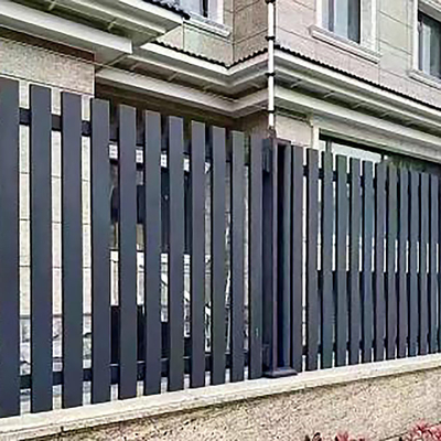 Außen Dekorationspaneel Zaun und Tor Custom Aluminium Zaun System 5.8-6.0M Länge
