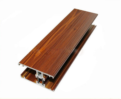 SHENGXIN 6063 T5 Holzfarbe Aluminiumprofile für Türfenster der Klasse 6000